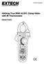 400Amp True RMS AC/DC Clamp Meter with IR Thermometer Model EX623