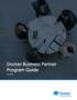 Docker Business Partner Program Guide