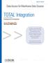 Integration TOTAL. Data Access for Mainframe Data Sources. Extending the Life of Existing Data WHITE PAPER. a Cincom TIGER Component
