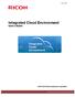 Integrated Cloud Environment User s Guide