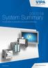 CONTROLS AMERICA 2017/18. System Summary. for specialists in automation and control technology.