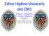 Johns Hopkins University and CMS