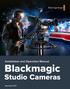 Installation and Operation Manual. Blackmagic. Studio Cameras