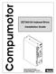 Compumotor. Installation Guide. ZETA6104 Indexer/Drive. Compumotor Division Parker Hannifin Corporation p/n B September 1997 MOTOR