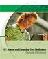 IC 3 : Internet and Computing Core Certification Sample Workbook
