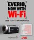 Wi-Fi EVERIO, NOW WITH Wi-Fi Reference