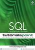 About the Tutorial. Audience. Prerequisites. Compile/Execute SQL Programs. Copyright & Disclaimer SQL