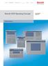 Rexroth VCP-Operating Concept