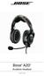 Bose A20. Aviation Headset. Owner s Guide