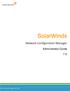 SolarWinds. Network Configuration Manager. Administrator Guide 7.5