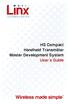 HS Compact Handheld Transmitter Master Development System User's Guide