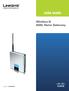 USER GUIDE. Wireless-G ADSL Home Gateway. Model No: WAG200G