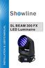 SL BEAM 300 FX LED Luminaire
