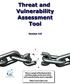 Threat and Vulnerability Assessment Tool