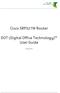 Cisco SRP527W Router. DOT (Digital Office Technology) User Guide