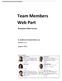 Team Members Web Part Sharepoint 2010 Version