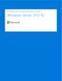 Commercial Licensing Reference Guide. Windows Server 2012 R2