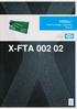 HIMax Field Termination Assembly Manual X-FTA