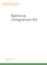 Ephorus Integration Kit