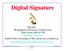 Digital Signature. Raj Jain
