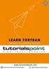 This tutorial is designed for the readers who wish to learn the basics of Fortran.