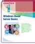 Windows Home Server Basics