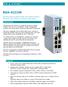 RSA-4222W. Remote Site Access Router with ADSL/VDSL2, Ethernet and cellular wireless WAN ports. Introduction. Features