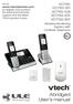 Abridged User s manual VC7151 VC VC VC VC Wireless Monitoring System with Cordless Telephone