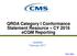 QRDA Category I Conformance Statement Resource CY 2016 ecqm Reporting