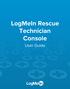 LogMeIn Rescue Technician Console. User Guide