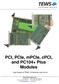PCI, PCIe, mpcie, cpci, and PC104+ Plus Modules