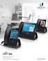 Enterprise VoIP Phone with Touchscreen Models: UVP, UVP-Pro, UVP-Executive