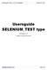 Usersguide SELENIUM_TEST type