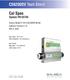 CS6200DV Tech Sheet. Cal Spas. System PN System Model # VS5-CS6200DV-BCAH Software Version # 45 EPN # 3091