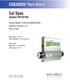CS6300DV Tech Sheet. Cal Spas. System PN System Model # VSP-CS6300DV-BCAH Software Version # 45 EPN # 3092