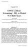 OO-H Method: Extending UML to Model Web Interfaces