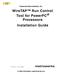 WireTAP Run Control Tool for PowerPC Processors Installation Guide