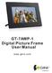 GT-7AWP-1 Digital Picture Frame User Manual