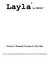 Layla by. Owner s Manual Version 2.2 for Mac. Layla is designed and manufactured in the U.S. by Echo Corporation