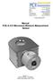 Manual PCE-A-315 Microwave Moisture Measurement Sensor