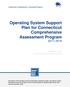 Operating System Support Plan for Connecticut Comprehensive Assessment Program