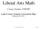 Liberal Arts Math. Course Number Lake County Schools Curriculum Map Released Lake County Schools Liberal Arts Math Page 1 of 30