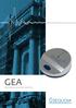 GEA GROUND AND BUILDING VIBRATION