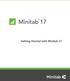 Getting Started with Minitab 17