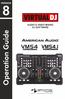 VirtualDJ 8 American Audio VMS4 1