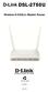 D-Link DSL-2750U. User Manual. Wireless N ADSL2+ Modem Router RECYCLABLE 2013/03/21. Ver. 1.00