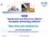 NEM Networked and Electronic Media European technology platform