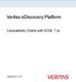 Veritas ediscovery Platform. Compatibility Charts with EOSL 7.xx