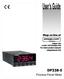 User s Guide DP25B-E. Process Panel Meter. Shop on line at. omega.com   For latest product manuals omegamanual.