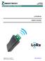 LoRaMote USER GUIDE. LoRaMote USER GUIDE. WIRELESS, SENSING and TIMING PRODUCTS
